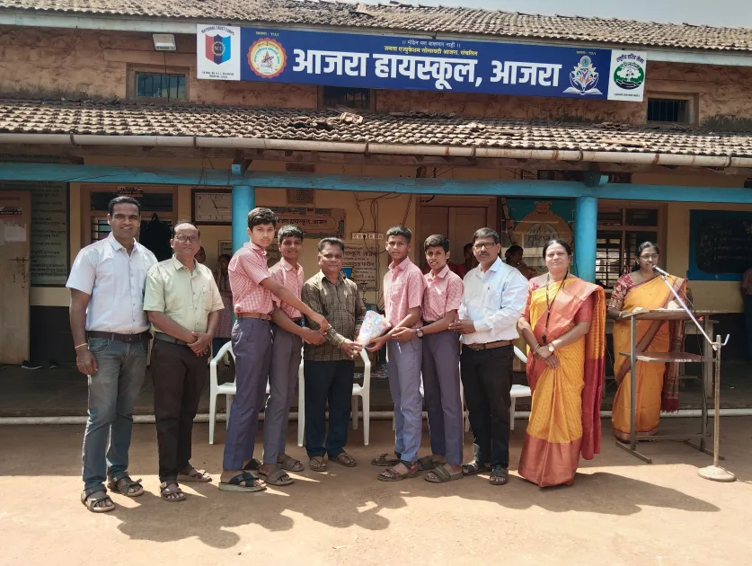आजरा हायस्कूलच्या विद्यार्थ्यांचे जिल्हास्तरीय रिले स्पर्धेत यश